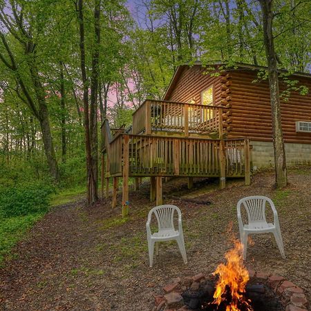 Blue Rose Cabins - Pine Ridge Cabin ローガン エクステリア 写真